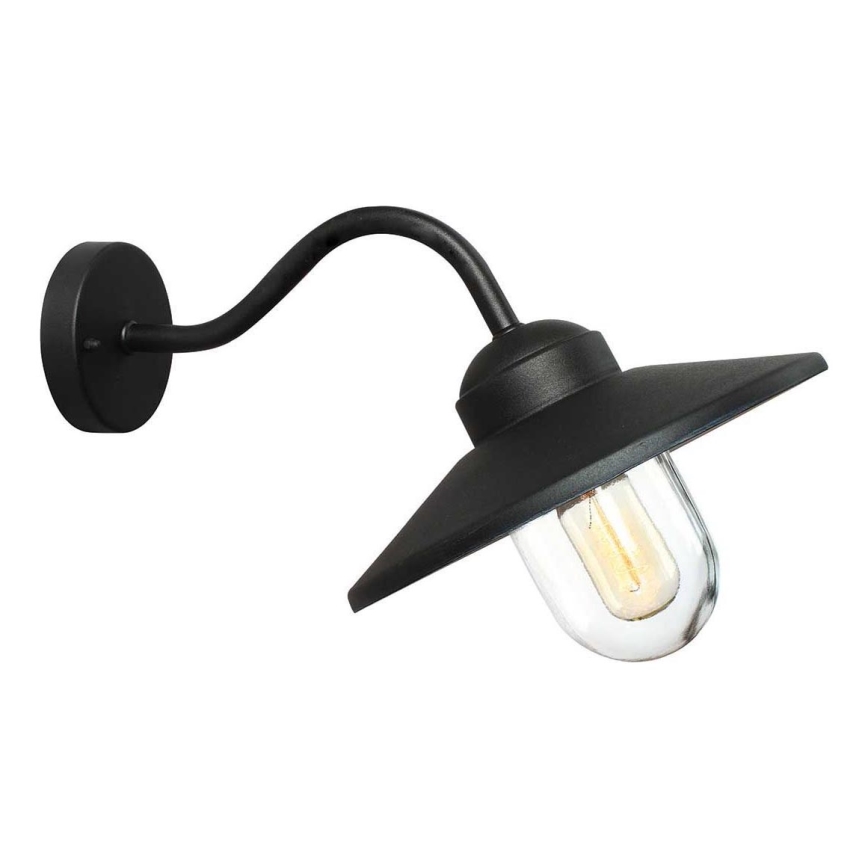 Elstead - Luminaire extérieur KLAMPENBORG 1xE27/60W/230V IP44 noir