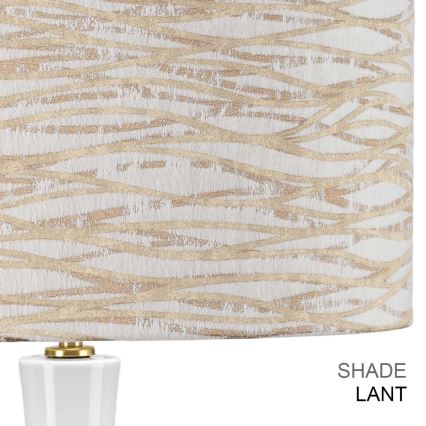 Elstead - Lampe de table MILO 1xE27/60W/230V beige