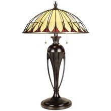Elstead QZ-ALAHAMBRE-TL - Lampe de table ALAHAMBRE 2xE27/60W/230V