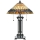 Elstead QZ-CHASTAIN-TL - Lampe de table CHASTAIN 2xE27/60W/230V