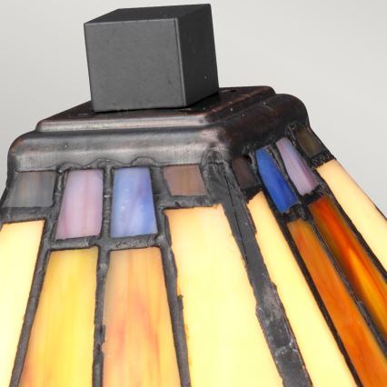 Elstead - Lampe de table Tiffany HOLMES 1x E14/25W/230V