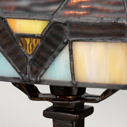 Elstead - Lampe de table Tiffany HOLMES 1x E14/25W/230V