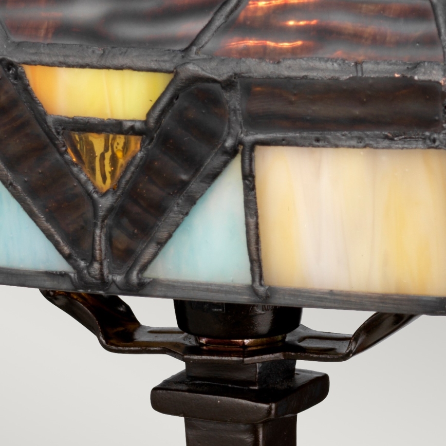 Elstead - Lampe de table Tiffany HOLMES 1x E14/25W/230V