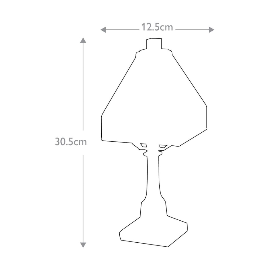 Elstead - Lampe de table Tiffany HOLMES 1x E14/25W/230V