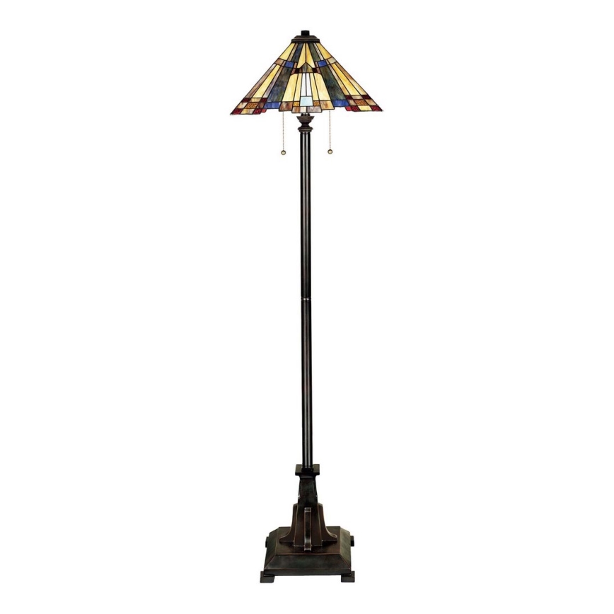 Elstead QZ-INGLENOOK-FL - Lampadaire INGLENOOK 2xE27/60W/230V