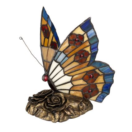 Elstead QZ-OBUTTERFLY-TL - LED Lampe décorative TIFFANY 1xG9/3W/12/230V papillon