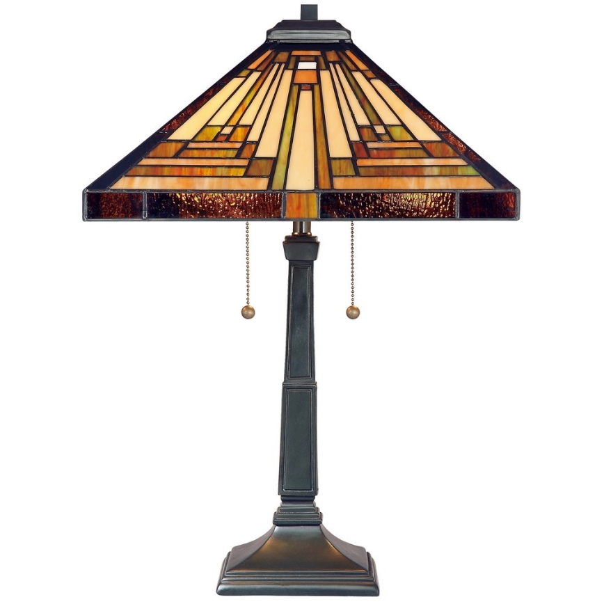 Elstead - Lampe de table Tiffany STEPHEN 2xE27/60W/230V