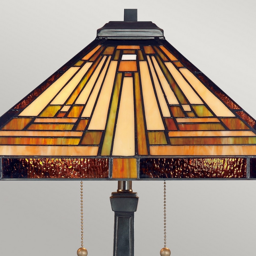 Elstead - Lampe de table Tiffany STEPHEN 2xE27/60W/230V