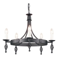 Elstead - Suspension chaîne BELFRY 5xE14/60W/230V