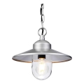 Elstead - Suspension d'extérieur à chaîne KLAMPENBORG 1xE27/60W/230V IP44 chrome mat