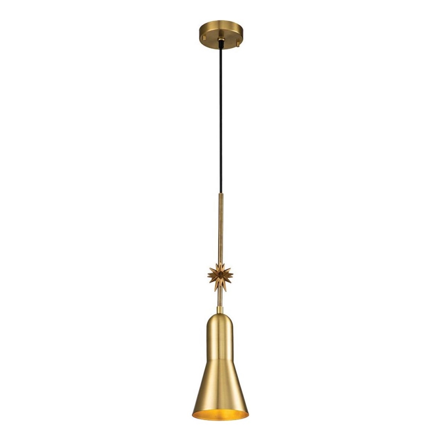 Elstead - Suspension filaire ETOILE 1xE27/60W/230V d. 13,3 cm doré