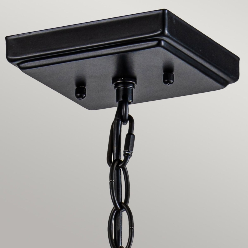 Elstead - Lustre à chaîne Tiffany ALDERLEY 1xE27/60W/230V