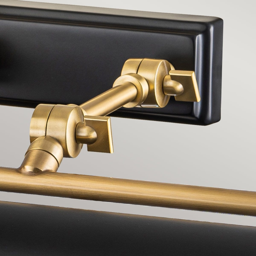 Elstead - Applique pour tableaux WINCHFIELD 4xE14/40W/230V noire