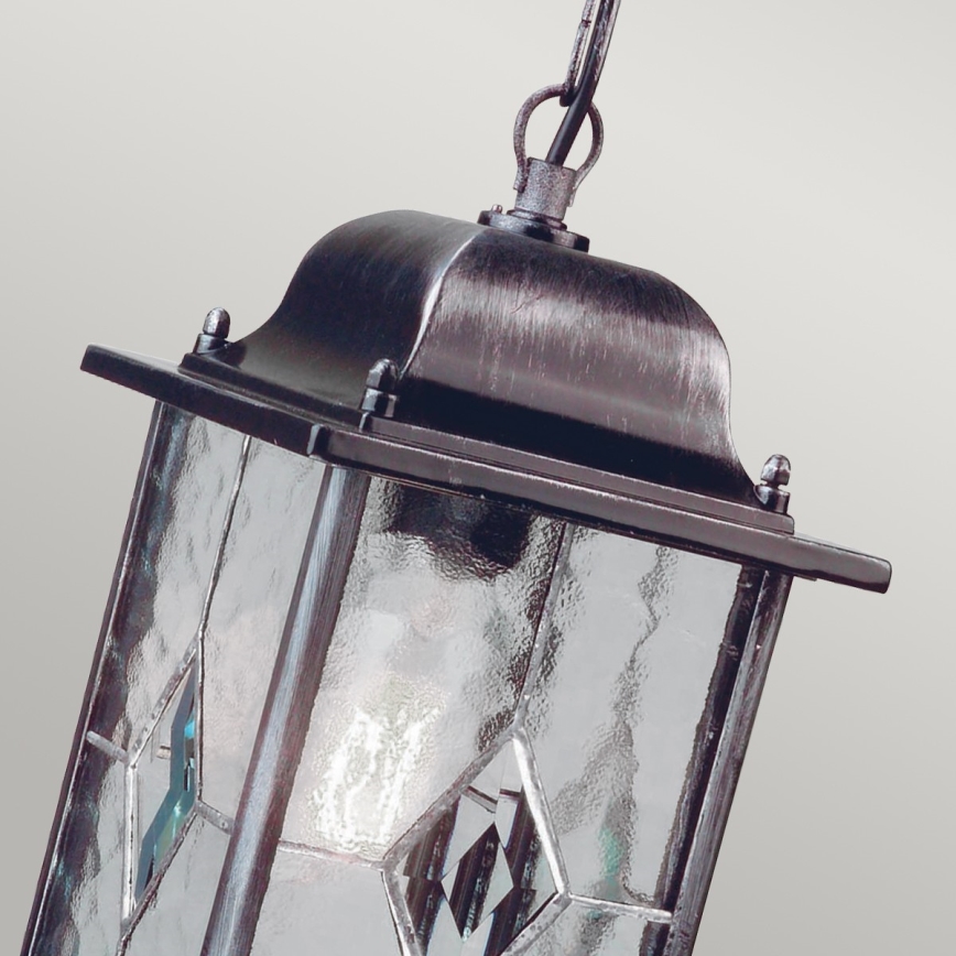 Elstead WX9 - Suspension d'extérieur WEXFORD 1xE27/100W/230V IP23