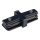 Embout pour système de rail monophasé TRACER droit noir