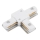 Embout pour système de rail monophasé TRACER T-connecteur blanc