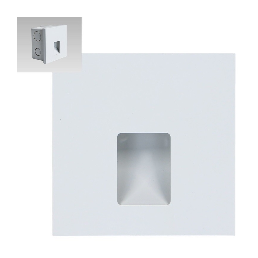 Emithor 70421 - Spot d'escalier LED VIX LED/1W/230V 4000K blanc