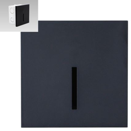 Emithor 70431 - Éclairage d'escalier LINE LED/1W/230V 4000K noir