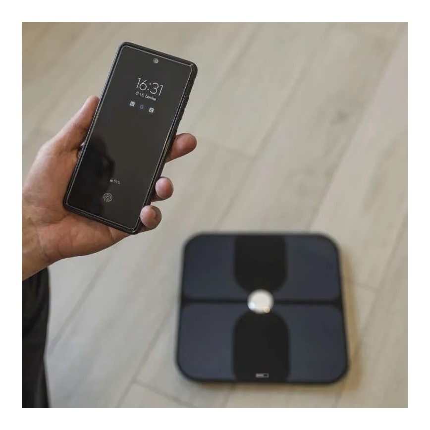 Balance connectée GoSmart 3xAAA Tuya