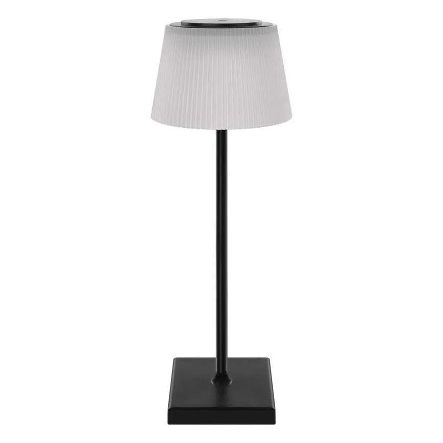 Lampe rechargeable à intensité variable KATIE LED/4W/10V 1800mAh IP44 CRI 90 noir