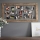 En bois cadre pour photos 100x60 cm bois