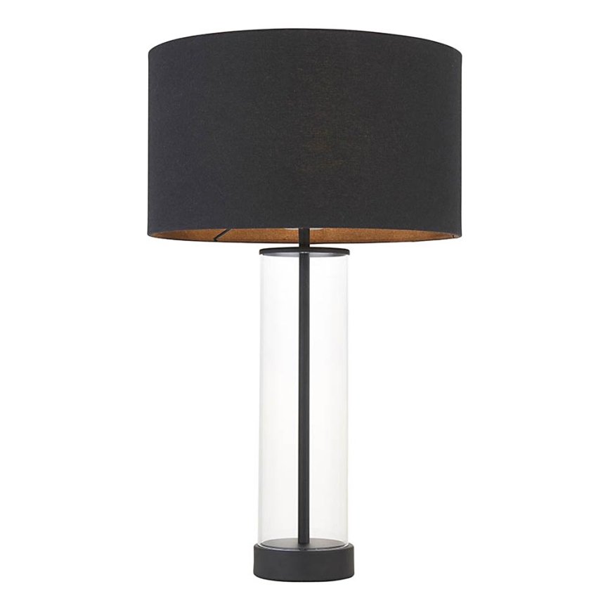 Endon 100440 - Lampe de table dimmable LESSINA 1xE27/10W/230V noire