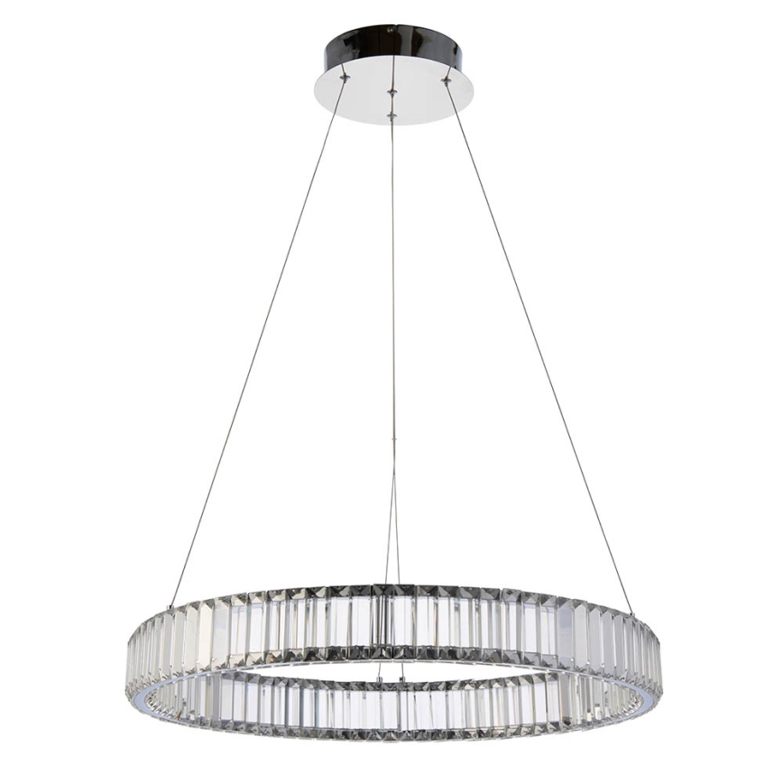 Endon 102255 - Suspension LED dimmable sur câble LAGUNA LED/36W/230V chrome brillant