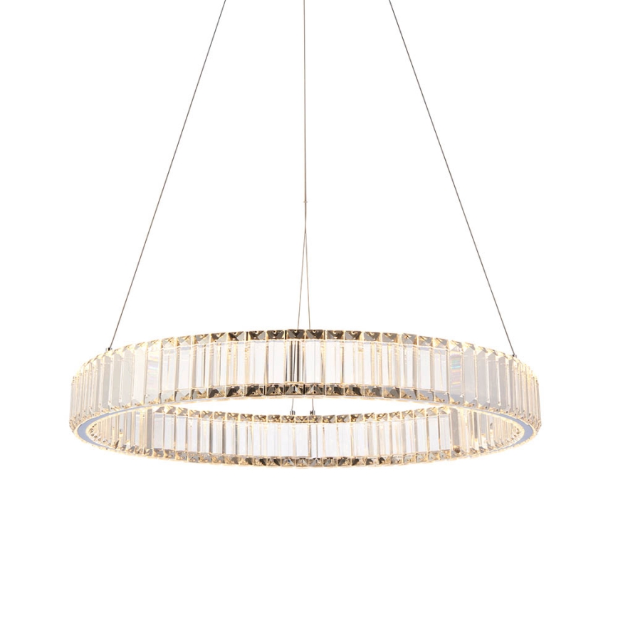 Endon 102255 - Suspension LED dimmable sur câble LAGUNA LED/36W/230V chrome brillant