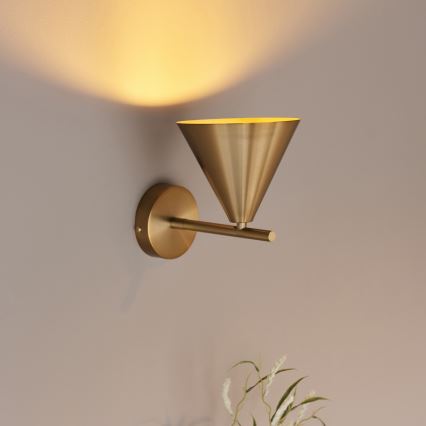 Endon 102893 - Spot mural CAPE 1xE14/7W/230V laiton