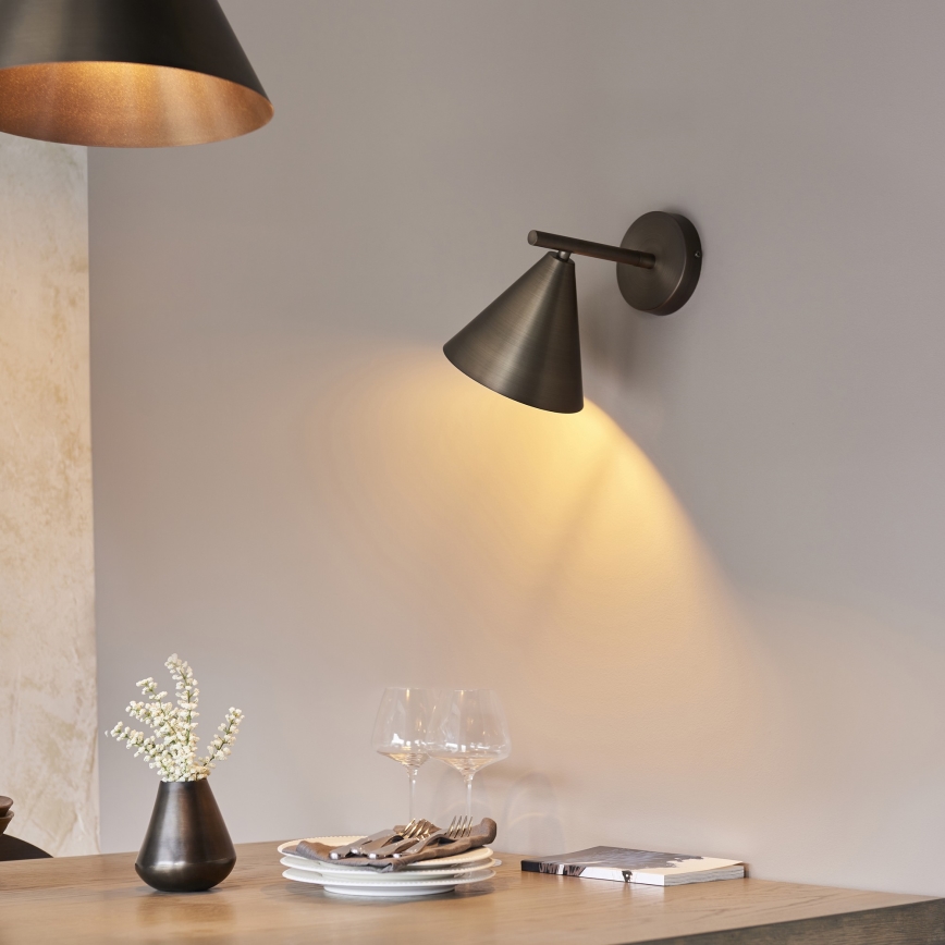 Endon 102894 - Spot mural CAPE 1xE14/7W/230V bronze