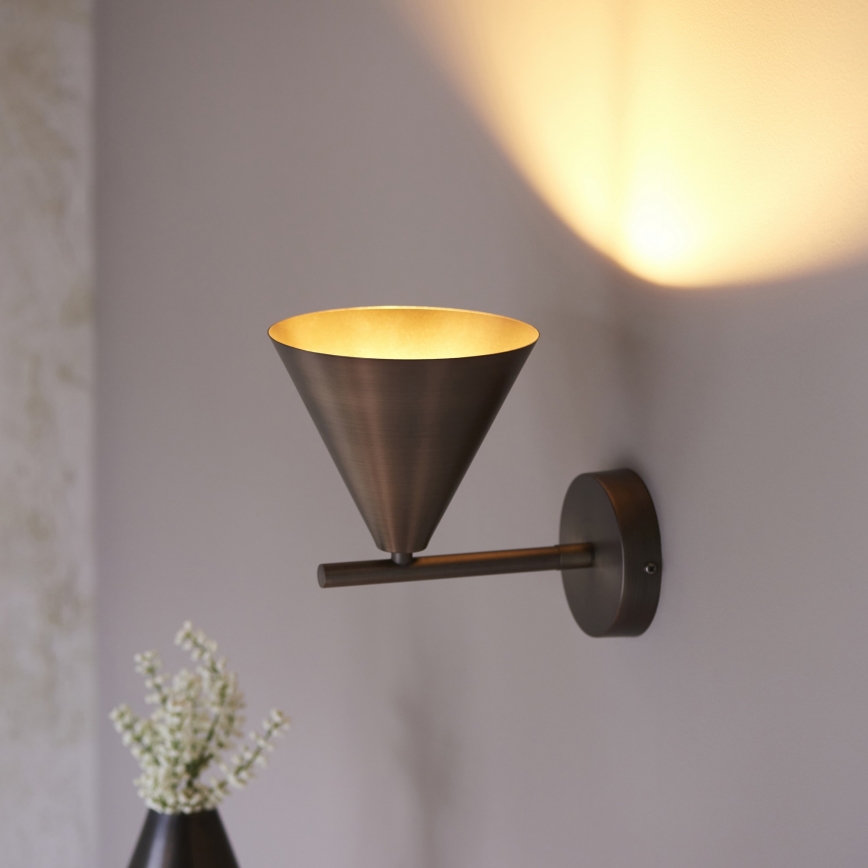 Endon 102894 - Spot mural CAPE 1xE14/7W/230V bronze