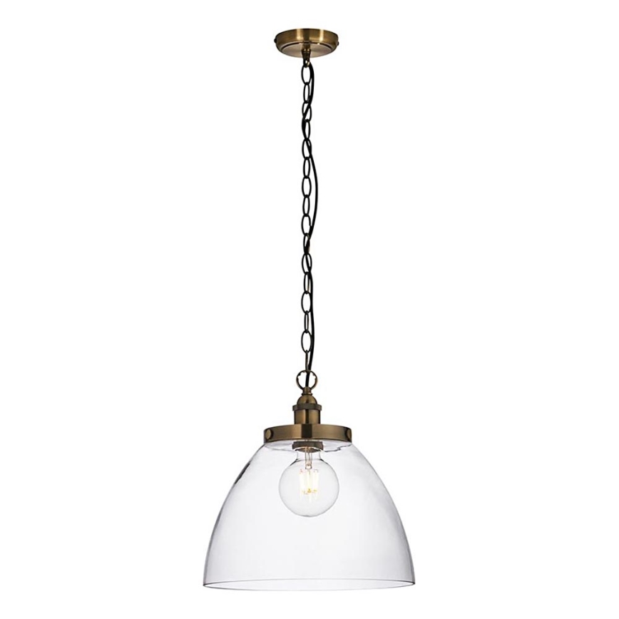 Endon 102926 - Suspension chaîne HANSEN 1xE27/10W/230V laiton