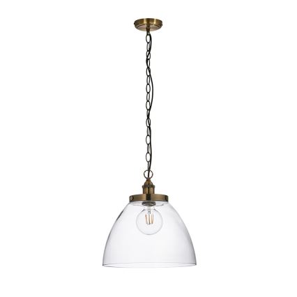 Endon 102926 - Suspension chaîne HANSEN 1xE27/10W/230V laiton
