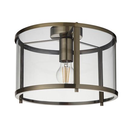 Endon 103112 - Plafonnier HOPTON 1xE27/10W/230V chrome mat