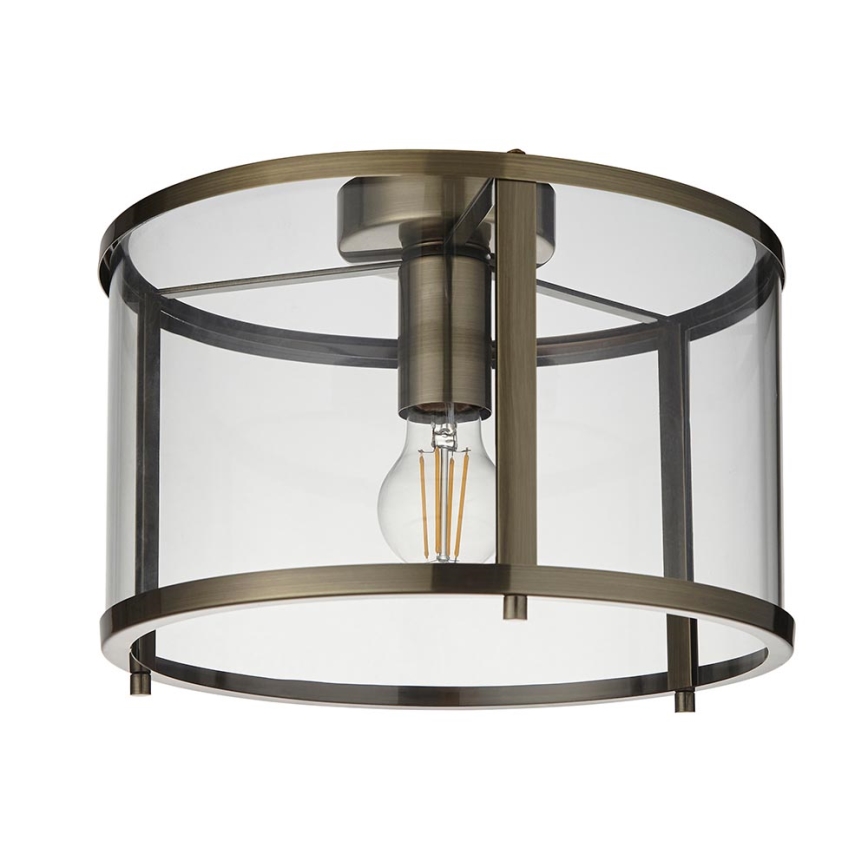 Endon 103112 - Plafonnier HOPTON 1xE27/10W/230V chrome mat