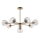 Endon 103172 - Suspension-barre ALLEGRA 8xE14/7W/230V laiton/transparent