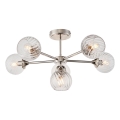 Endon 104050 - Suspension-barre ALLEGRA 6xE14/7W/230V chrome brillant/transparent