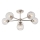Endon 104050 - Suspension-barre ALLEGRA 6xE14/7W/230V chrome brillant/transparent