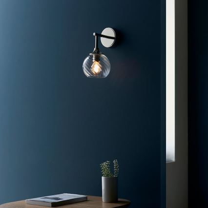 Endon 104052 - Applique murale ALLEGRA 1xE14/7W/230V chrome brillant