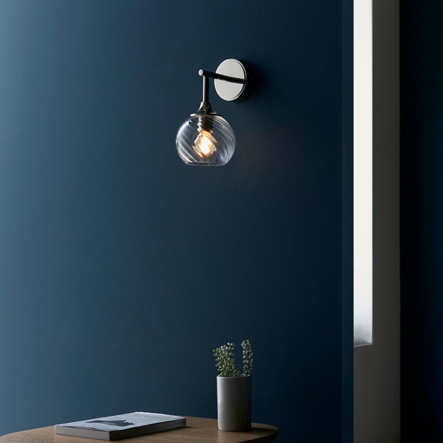 Endon 104052 - Applique murale ALLEGRA 1xE14/7W/230V chrome brillant