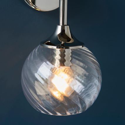 Endon 104052 - Applique murale ALLEGRA 1xE14/7W/230V chrome brillant