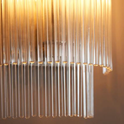 Endon 104114 - Applique murale MARIETTA 1xE14/6W/230V chrome brillant/transparent