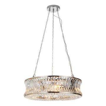 Endon 104528 - Suspension à chaîne 6xE14/6W/230V, finition chromée brillante