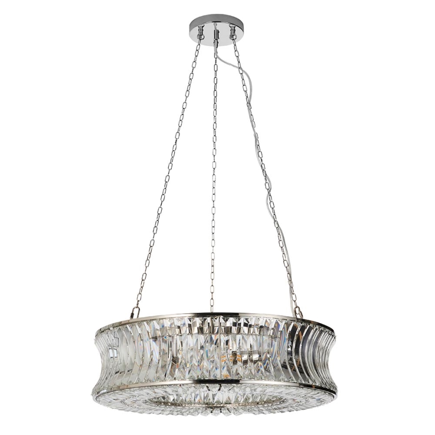 Endon 104528 - Suspension à chaîne 6xE14/6W/230V, finition chromée brillante