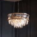 Endon 104530 - Lustre suspendu sur chaîne 9xE14/6W/230V chrome brillant