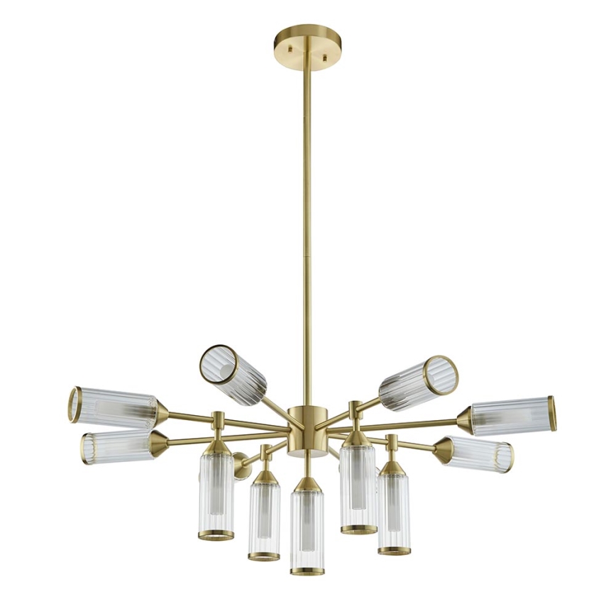 Endon 106256 - Suspension-barre TOUR 13xG9/3W/230V laiton