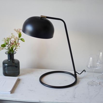 Endon 106336 - Lampe de table BRAIR 1xE14/7W/230V noire