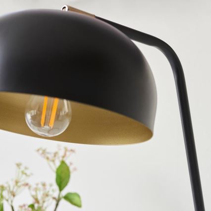 Endon 106336 - Lampe de table BRAIR 1xE14/7W/230V noire