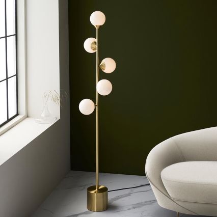 Endon 106756 - Lampadaire OTIS 5xG9/3W/230V doré
