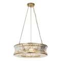 Endon 106811 - Lustre à chaîne 6xE14/6W/230V doré